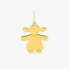 Pendentif fille en or jaune 375 ‰ SO OR