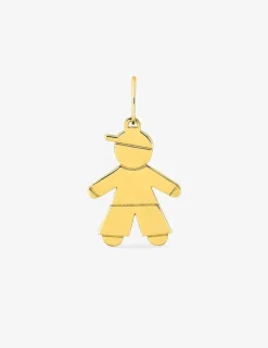 Pendentif garçon en or jaune 375 ‰ SO OR