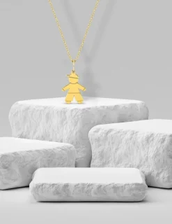 Pendentif garçon en or jaune 375 ‰ SO OR