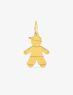 Pendentif garçon or jaune 750 ‰ SO OR