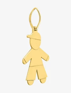 Pendentif garçon or jaune 750 ‰ SO OR