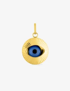 Pendentif œil en or jaune 375 ‰ SO OR