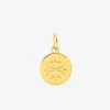 Pendentif jeton croix occitane plaqué or 10 mm SO OR