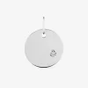 Pendentif jeton en or blanc 375 ‰ SO OR