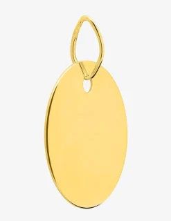 Pendentif jeton or jaune 750 ‰ 15 x 20 mm SO OR