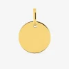 Pendentif jeton or jaune 750 ‰ SO OR