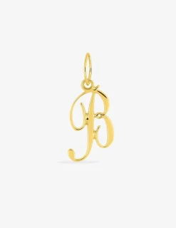 Pendentif lettre B en or jaune 375 ‰ SO OR