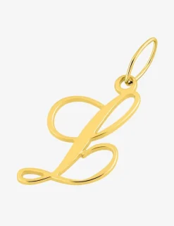 Pendentif lettre L en plaqué or SO OR
