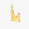 Pendentif lettre M en or jaune 375 ‰ SO OR