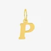 Pendentif lettre P en or jaune 375 ‰ SO OR
