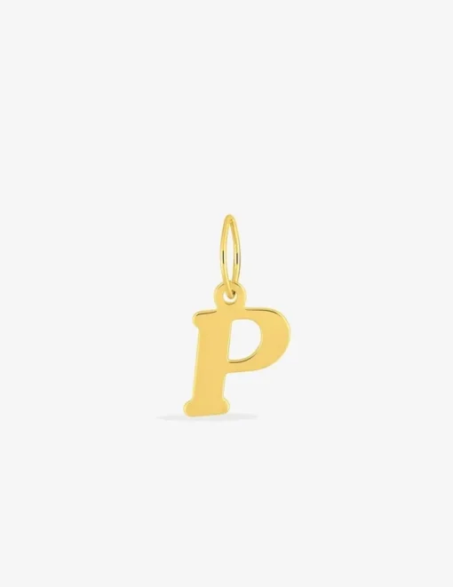 Pendentif lettre P or jaune 750‰ SO OR