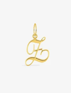 Pendentif lettre Z anglaise or jaune 375‰ SO OR