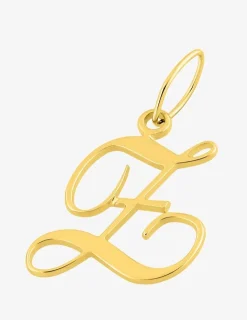Pendentif lettre Z anglaise or jaune 375‰ SO OR