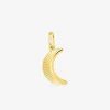 Pendentif lune or 375 ‰ jaune SO OR