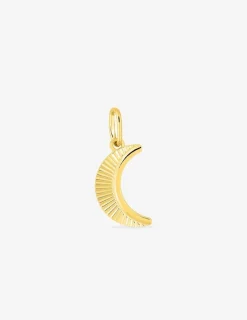 Pendentif lune or 375 ‰ jaune SO OR