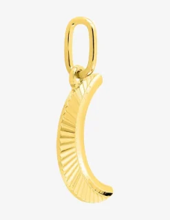 Pendentif lune or 375 ‰ jaune SO OR