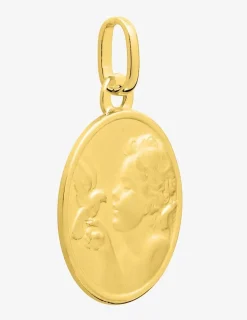 Pendentif médaille or jaune 750 ‰ SO OR