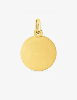 Pendentif médaille or jaune 750 ‰ SO OR
