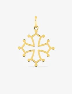 Pendentif or 375 ‰ motif régional SO OR