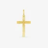 Pendentif or 375‰ croix SO OR