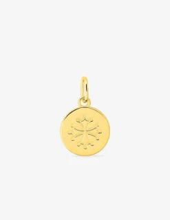 Pendentif or jaune 750 ‰ croix régionale SO OR