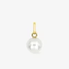 Pendentif or jaune 750 ‰ et perle de culture d'eau douce 7 mm SO OR