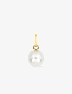 Pendentif or jaune 750 ‰ et perle de culture d'eau douce 7 mm SO OR
