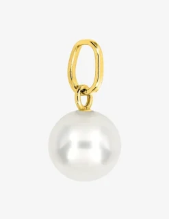 Pendentif or jaune 750 ‰ et perle de culture d'eau douce 7 mm SO OR