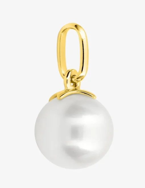 Pendentif or jaune 750 ‰ et perle de culture d'eau douce 8 mm SO OR