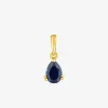 Pendentif or jaune 750 ‰ saphir SO OR
