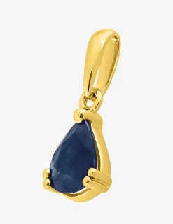 Pendentif or jaune 750 ‰ saphir SO OR