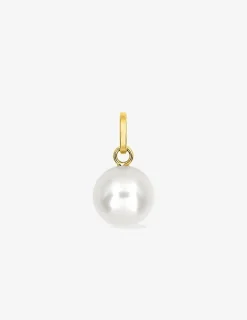 Pendentif or jaune 375‰ et perle 8 mm SO OR