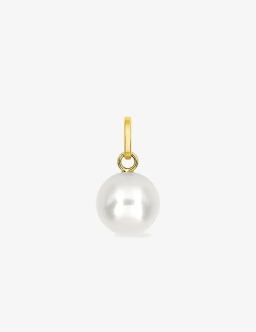 Pendentif or jaune 375‰ et perle 8 mm SO OR