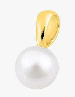 Pendentif or jaune 750‰ et perle de culture d'eau douce 9 mm SO OR