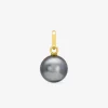 Pendentif or jaune 375‰ et perle 8 mm SO OR