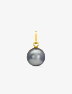 Pendentif or jaune 375‰ et perle 8 mm SO OR
