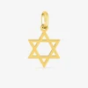 Pendentif étoile de David or jaune 750 ‰ SO OR