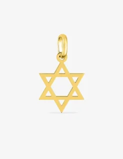 Pendentif étoile de David or jaune 750 ‰ SO OR