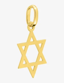 Pendentif étoile de David or jaune 750 ‰ SO OR