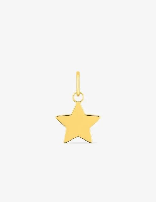 Pendentif étoile en or jaune 375 ‰ SO OR