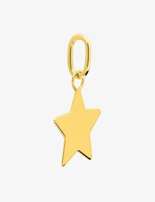 Pendentif étoile en or jaune 375 ‰ SO OR