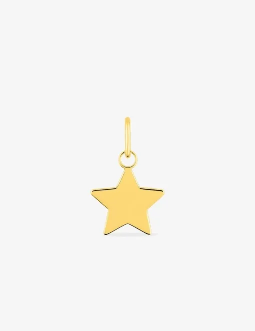 Pendentif étoile or jaune 750 ‰ SO OR