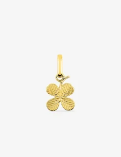 Pendentif trèfle à 4 feuilles en or jaune 375 ‰ SO OR