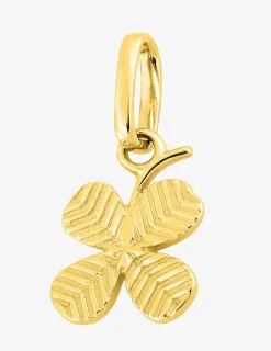 Pendentif trèfle or jaune 750 ‰ SO OR