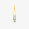Pendentif trilogie oxydes de zirconium et or jaune 375‰ SO OR