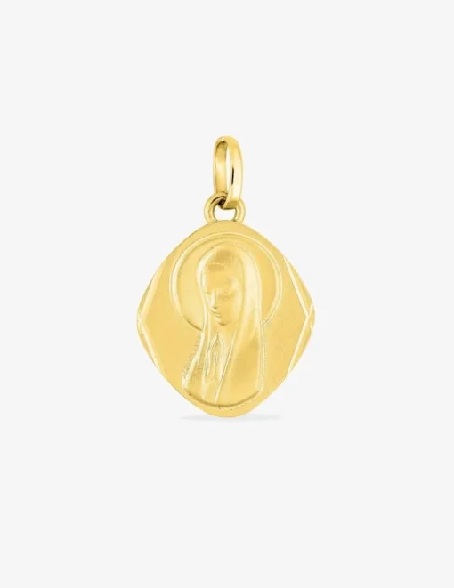 Pendentif vierge or jaune 750 ‰ 13 x 20 mm SO OR