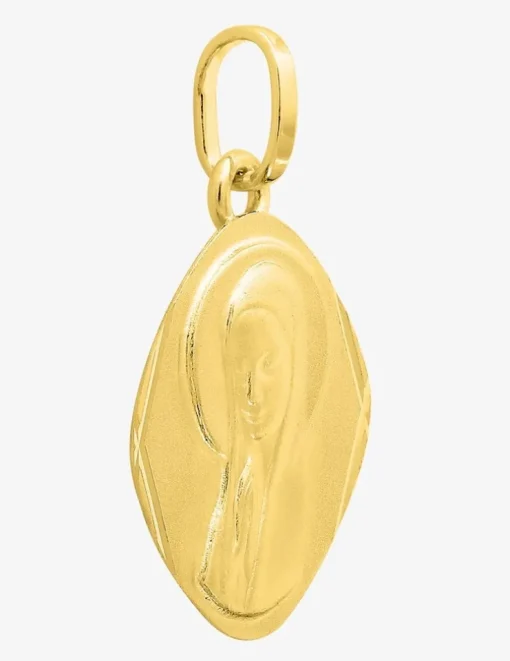 Pendentif vierge or jaune 750 ‰ 13 x 20 mm SO OR