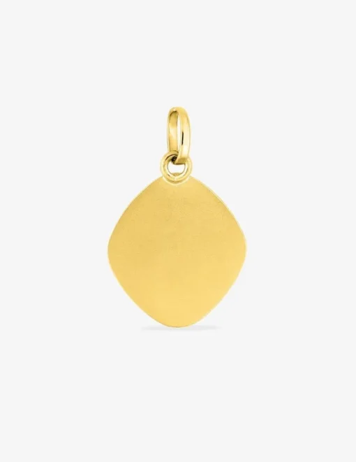 Pendentif vierge or jaune 750 ‰ 13 x 20 mm SO OR