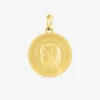 Pendentif vierge or jaune 750 ‰ 15 x 20 mm SO OR