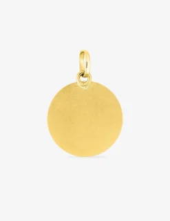 Pendentif vierge or jaune 750 ‰ 15 x 20 mm SO OR